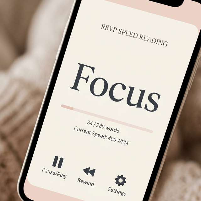 After - Focused reading